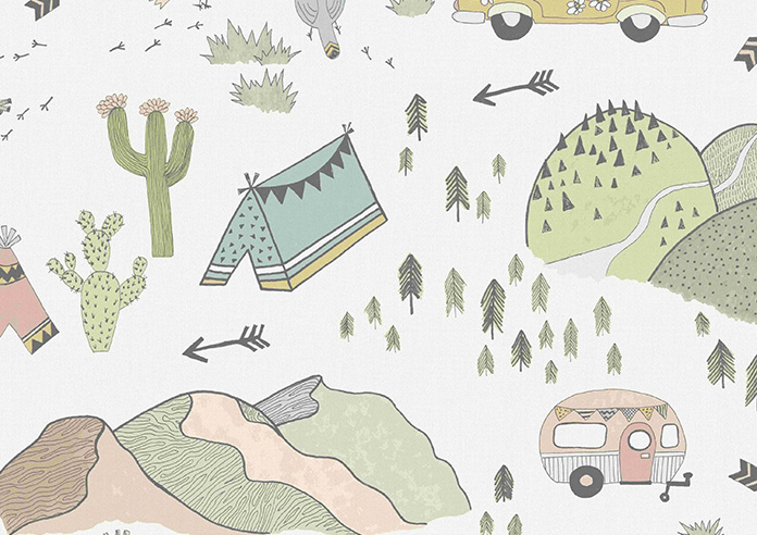 Wild West, Adventure - Roman Blind - Image 7